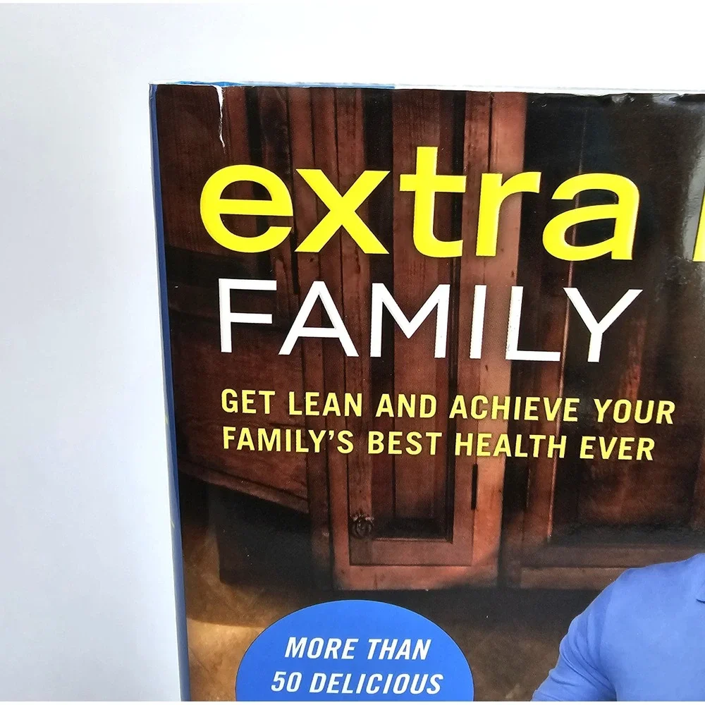 Mario Lopez Extra Lean Family Cookbook Healthy Recipes Meal Plans Hardcover